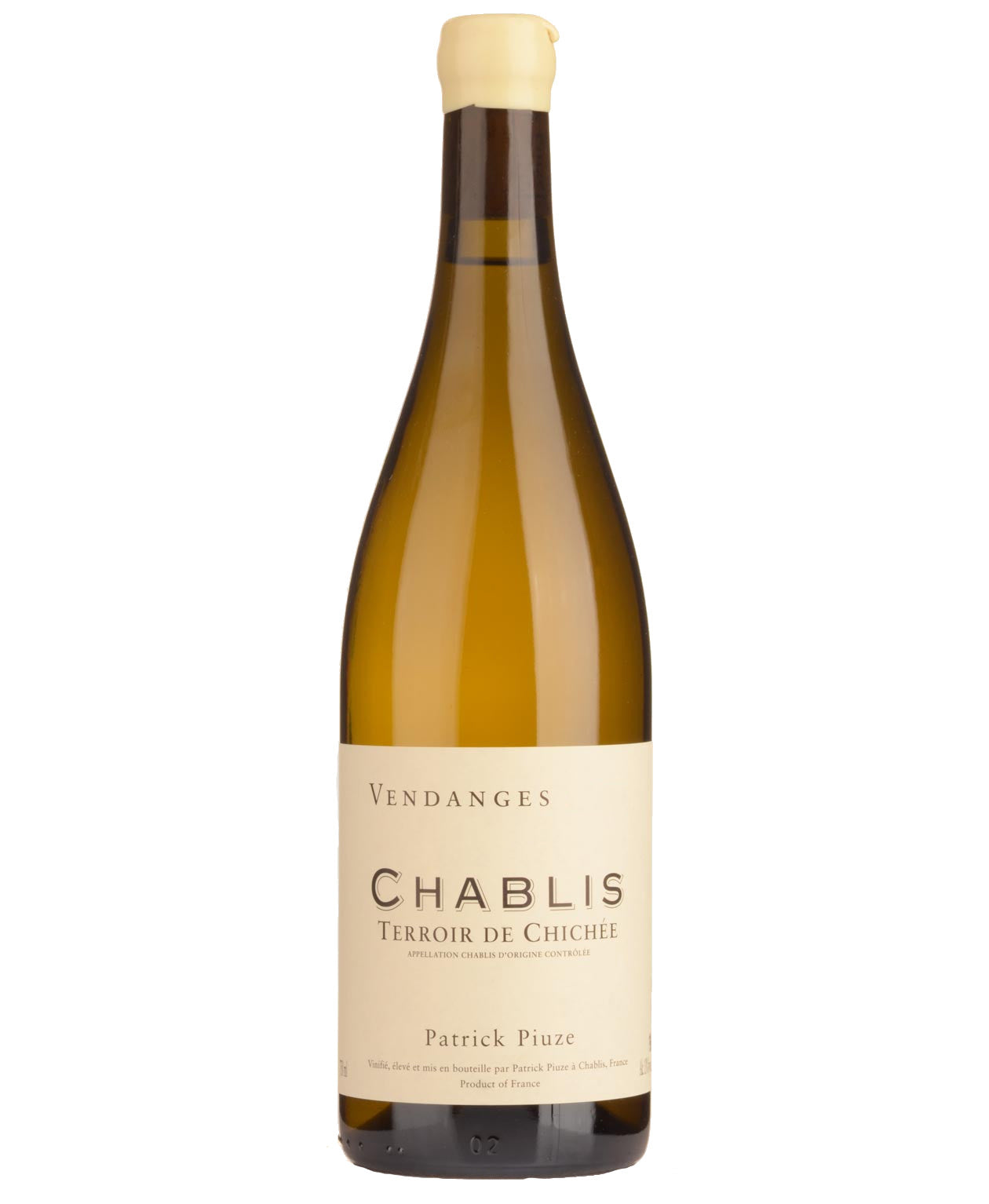 Patrick Piuze Chablis Terroir de Chichee 2022  Front Bottle Shot
