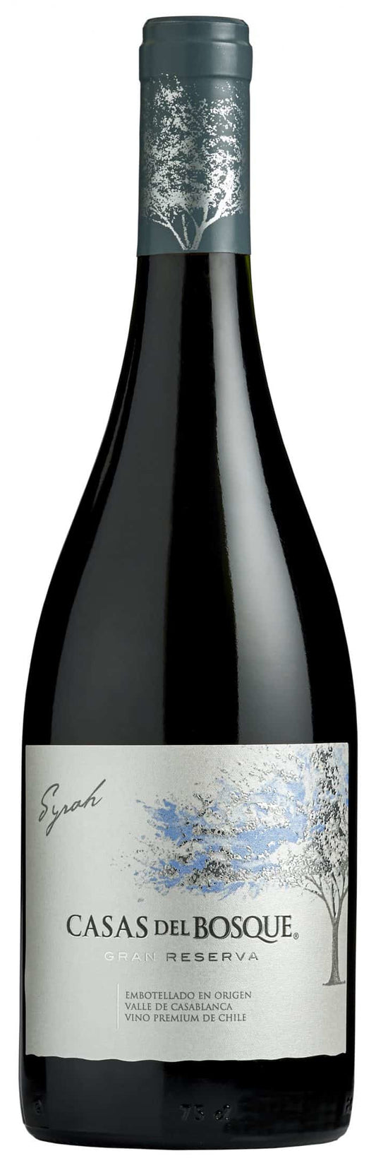 Casas del Bosque Gran Reserva Syrah 2021  Front Bottle Shot