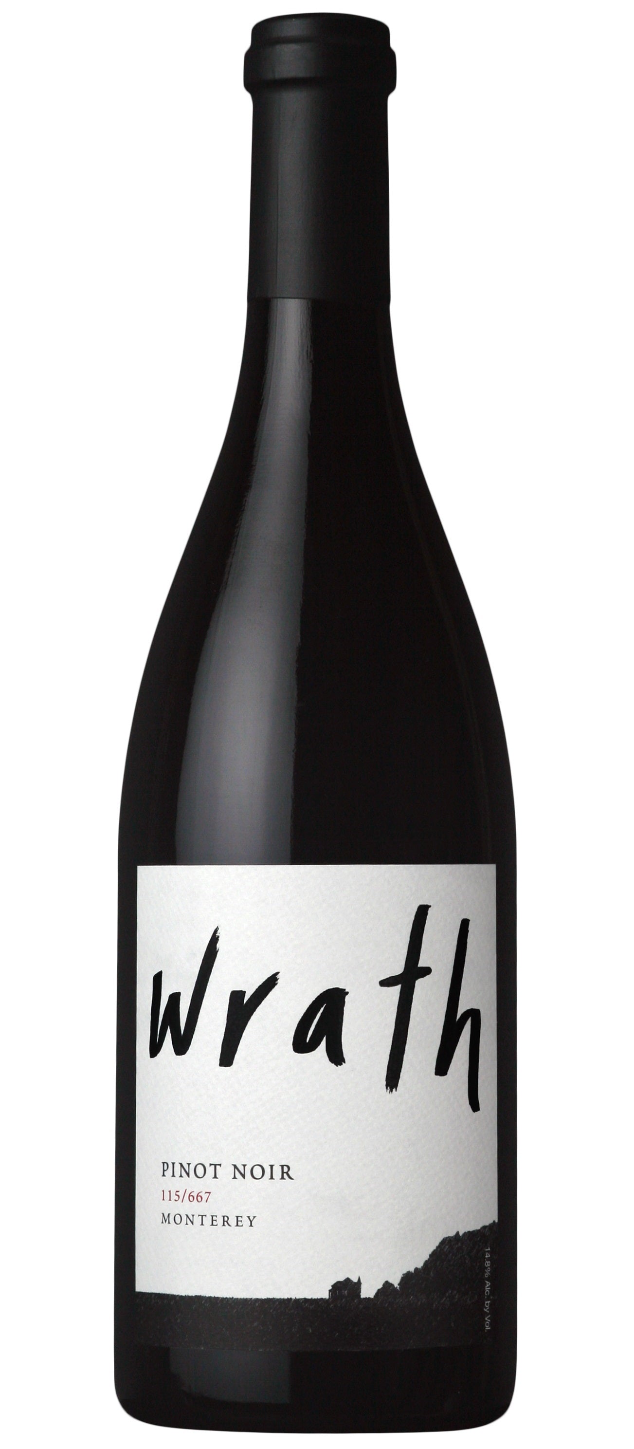 Wrath 115/667 Pinot Noir 2021  Front Bottle Shot