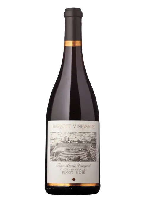 Barnett Vineyards Tina Marie Pinot Noir 2021  Front Bottle Shot