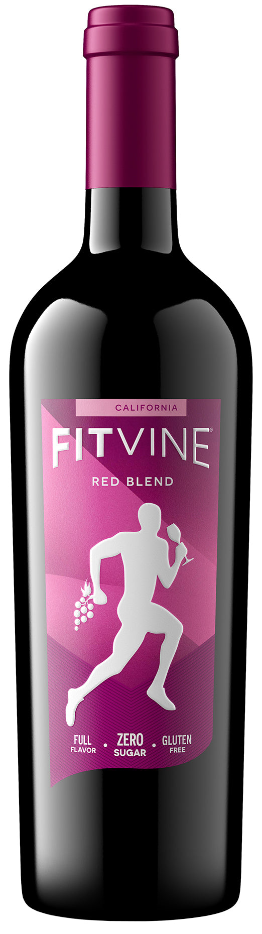 FitVine Red Blend 2022  Front Bottle Shot