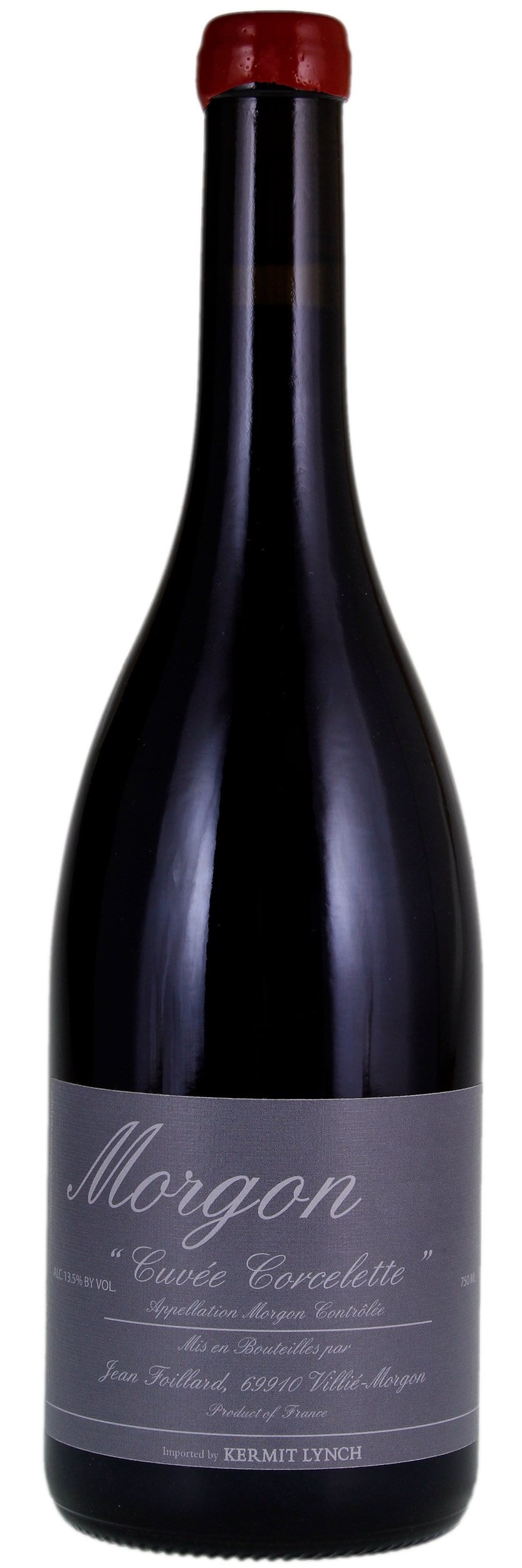Domaine Jean Foillard Morgon Cuvee Corcelette 2022  Front Bottle Shot