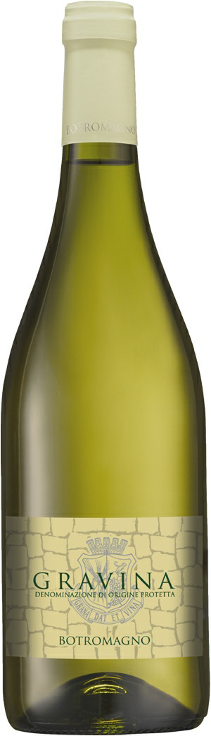 Botromagno Gravina Bianco 2022  Front Bottle Shot
