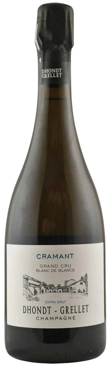 Champagne Dhondt Grellet Blanc de Blancs Cramant Grand Cru  Front Bottle Shot