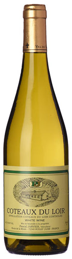 Pascal Janvier Coteaux du Loir Blanc 2023  Front Bottle Shot