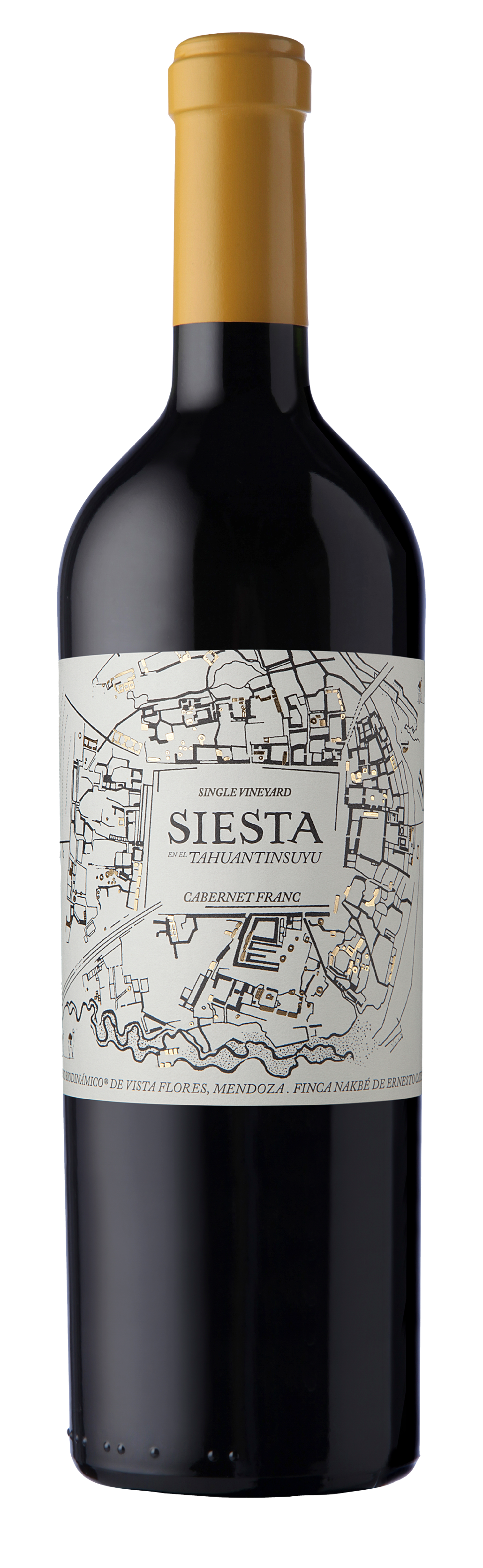 Siesta Cabernet Franc 2019  Front Bottle Shot