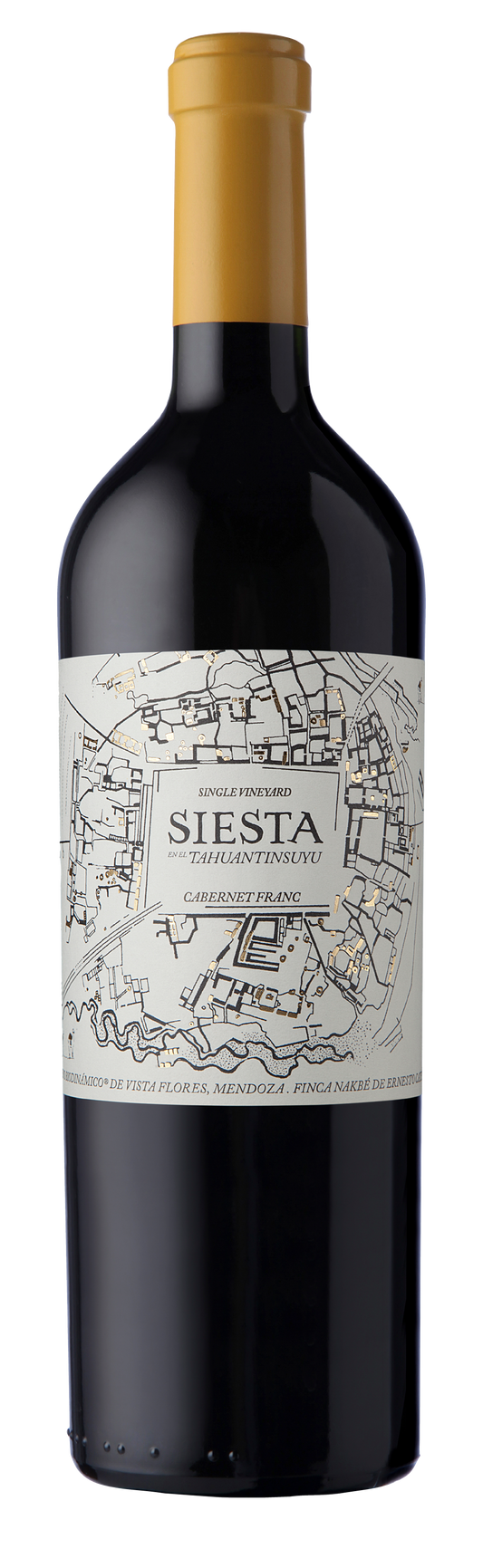 Siesta Cabernet Franc 2019  Front Bottle Shot