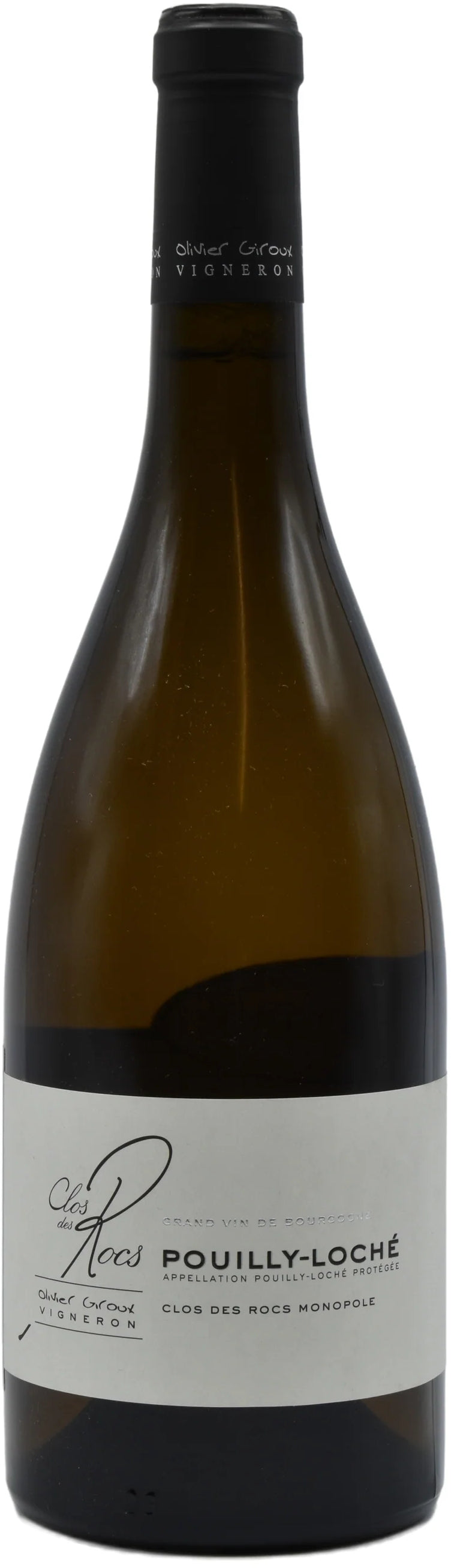 Domaine Clos des Rocs Pouilly-Loche Clos des Rocs Monopole 2022  Front Bottle Shot