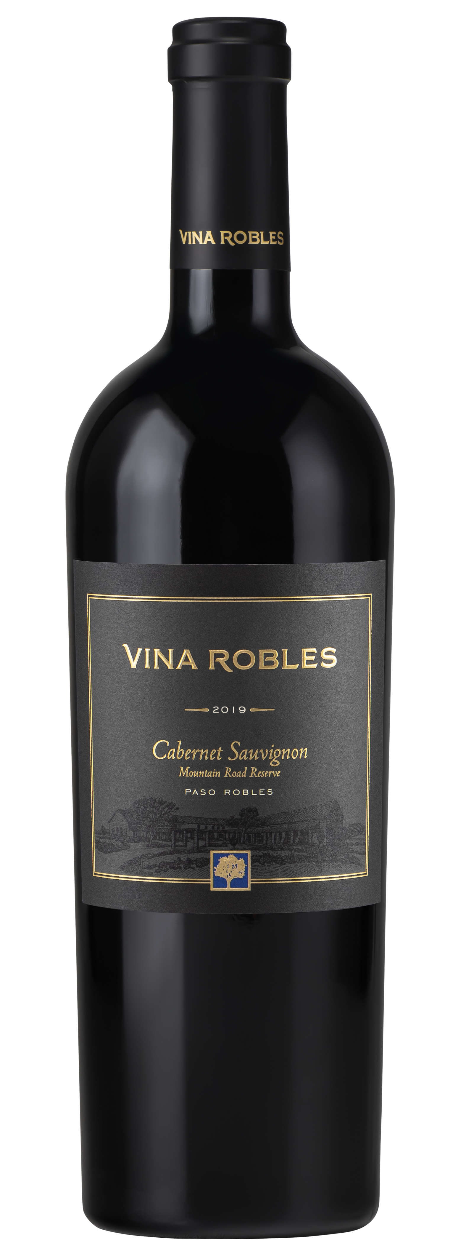 Vina Robles Mountain Road Reserve Cabernet Sauvignon 2019  Front Bottle Shot
