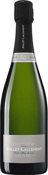 Champagne Juillet-Lallement Brut Blanc de Noirs Grand Cru  Front Bottle Shot