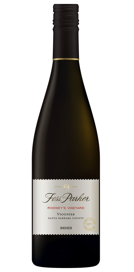 Fess Parker Rodney’s Vineyard Viognier 2023  Front Bottle Shot
