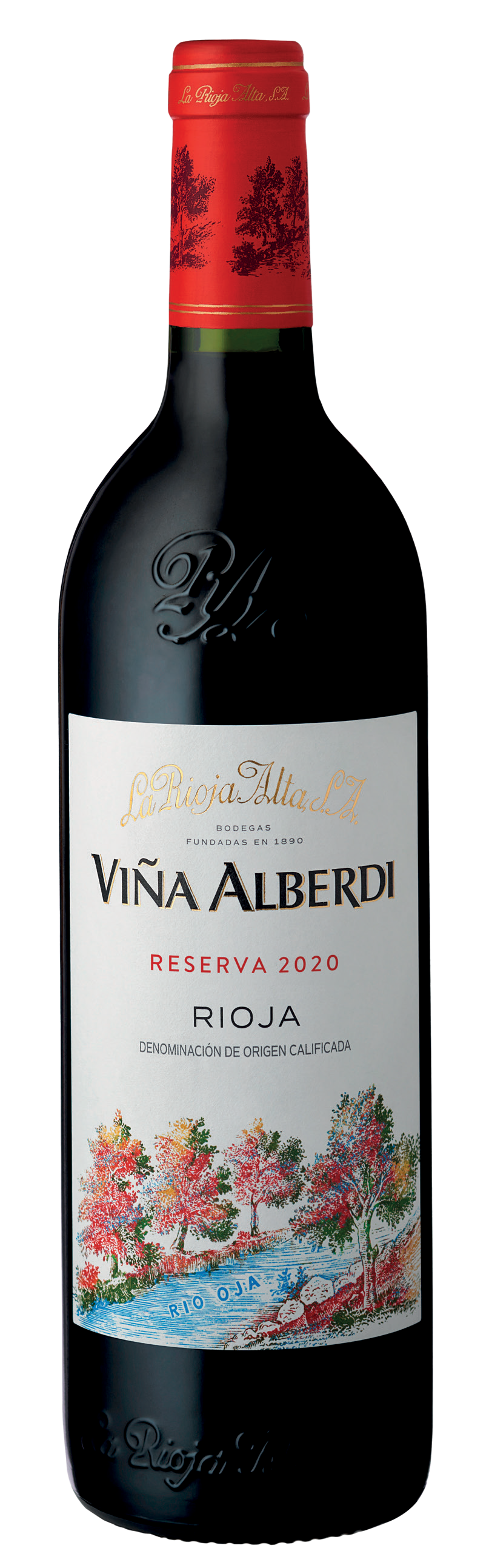 La Rioja Alta Vina Alberdi Reserva Tinto 2020  Front Bottle Shot
