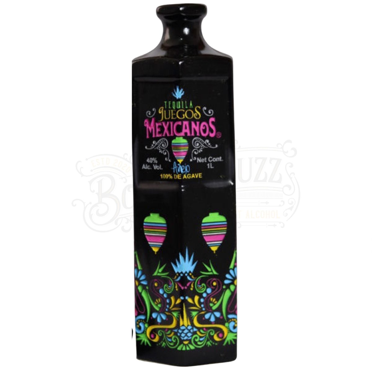 Juegos Mexicanos AÃ±ejo Tequila 1L