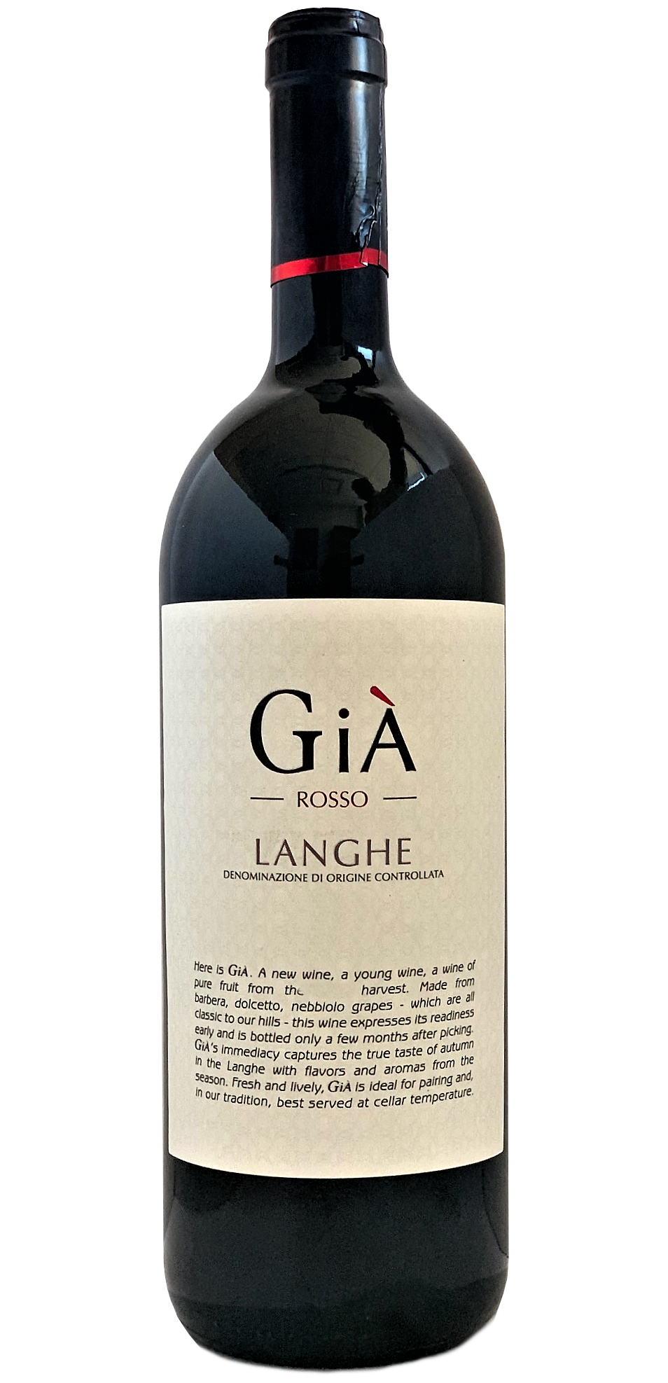 Gia Rosso (1 Liter) 2020  Front Bottle Shot