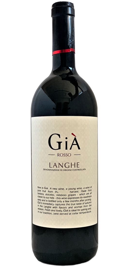 Gia Rosso (1 Liter) 2020  Front Bottle Shot