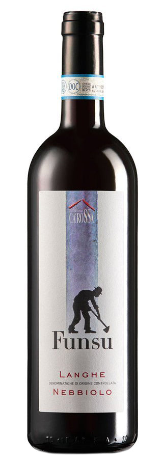 Cascina Ca'Rossa Langhe Funsu Nebbiolo 2021  Front Bottle Shot