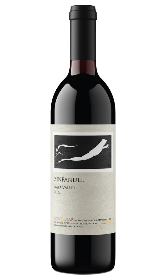 Frog's Leap Zinfandel 2022  Front Bottle Shot