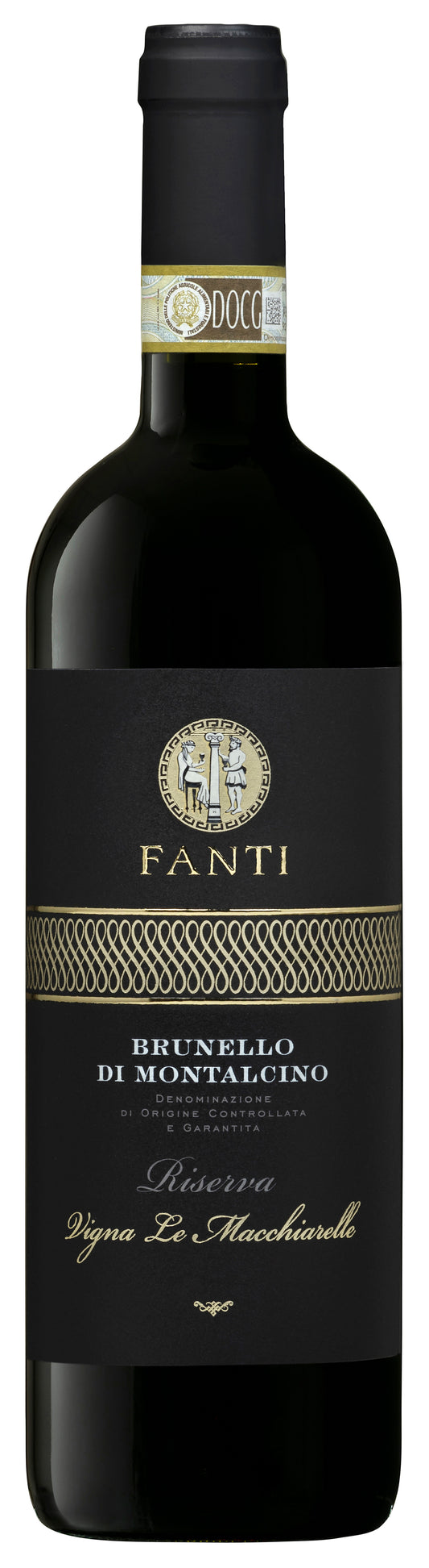 Fanti Vigne le Macchiarelle Brunello di Montalcino Riserva 2019  Front Bottle Shot