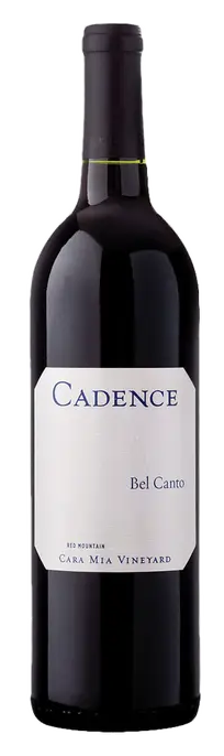 Cadence Cara Maria Vineyard Bel Canto 2020  Front Bottle Shot
