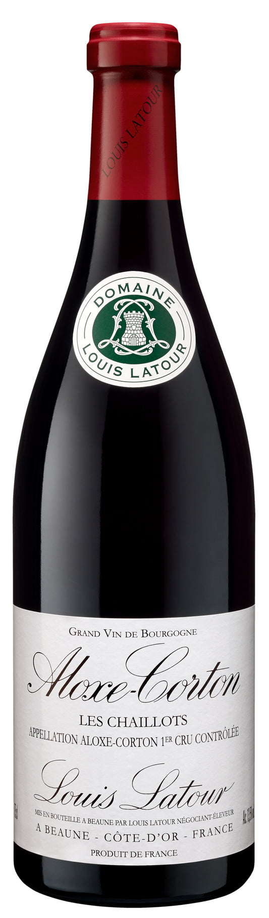 Louis Latour Aloxe-Corton Les Chaillots Premier Cru 2022  Front Bottle Shot