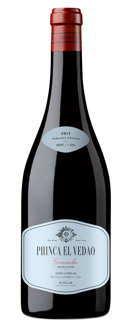 Bodegas Bhilar Phinca El Vedao Garnacha 2019  Front Bottle Shot