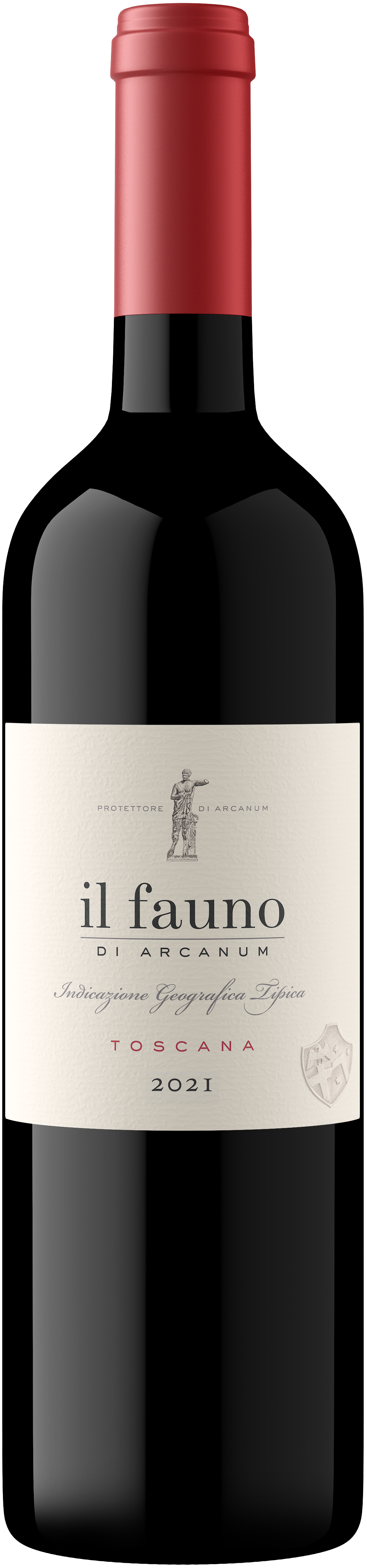 Tenuta di Arceno Il Fauno di Arcanum 2021  Front Bottle Shot