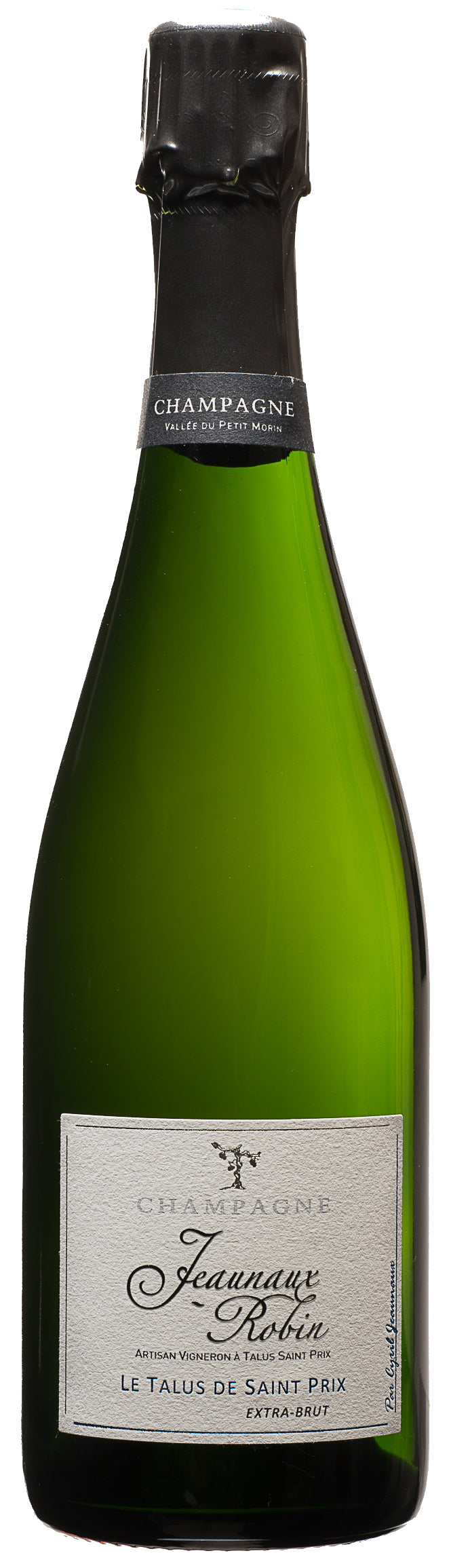 Jeaunaux-Robin Le Talus de Saint Prix Extra Brut  Front Bottle Shot