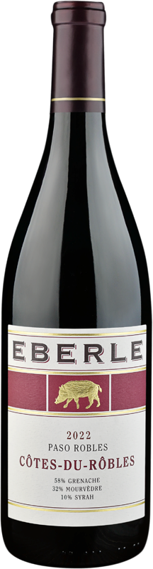 Eberle Cotes-du-Robles Rouge 2022  Front Bottle Shot