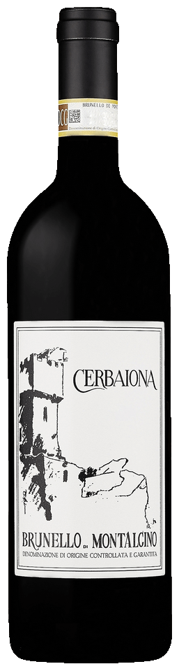 Cerbaiona Brunello di Montalcino 2019  Front Bottle Shot