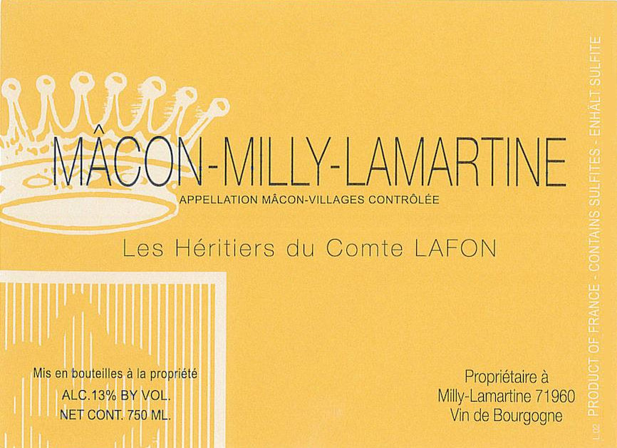 Heritiers du Comte Lafon Macon-Milly-Lamartine (1.5 Liter Magnum) 2023
