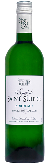 Chateau Saint Sulpice Esprit de Saint-Sulpice Blanc 2023  Front Bottle Shot
