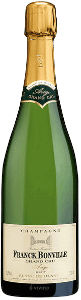 Champagne Franck Bonville Grand Cru Blanc de Blancs Brut  Front Bottle Shot