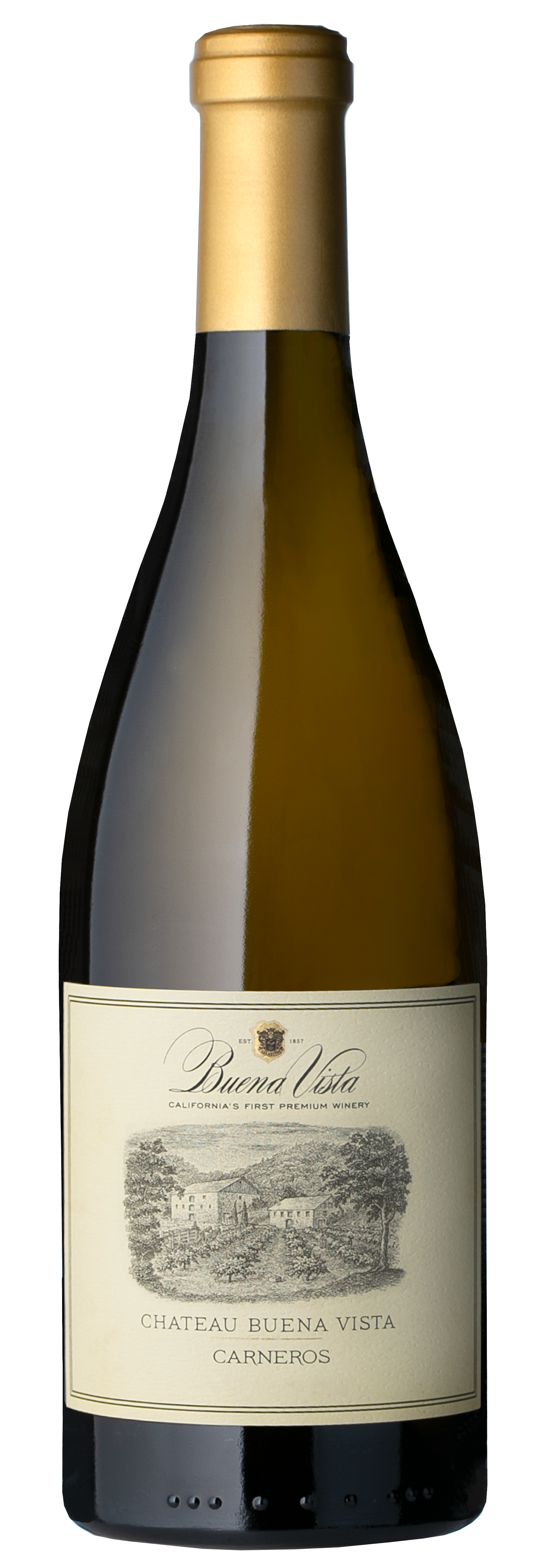 Buena Vista Chateau Buena Vista Carneros Chardonnay 2021  Front Bottle Shot