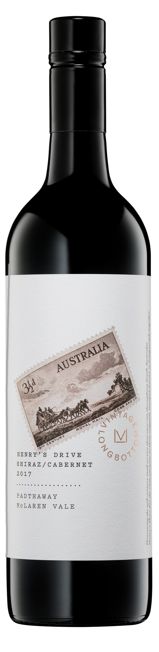 Henry's Drive Shiraz-Cabernet 2019  Front Bottle Shot