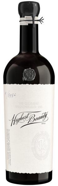 To Kalon Vineyard Co Highest Beauty Cabernet Sauvignon 2021  Front Bottle Shot