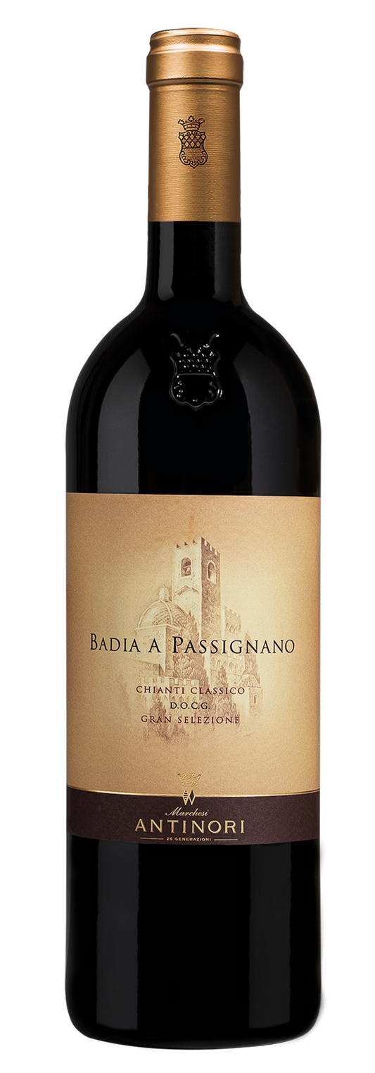 Marchesi Antinori Badia a Passignano Chianti Classico Gran Selezione 2019  Front Bottle Shot
