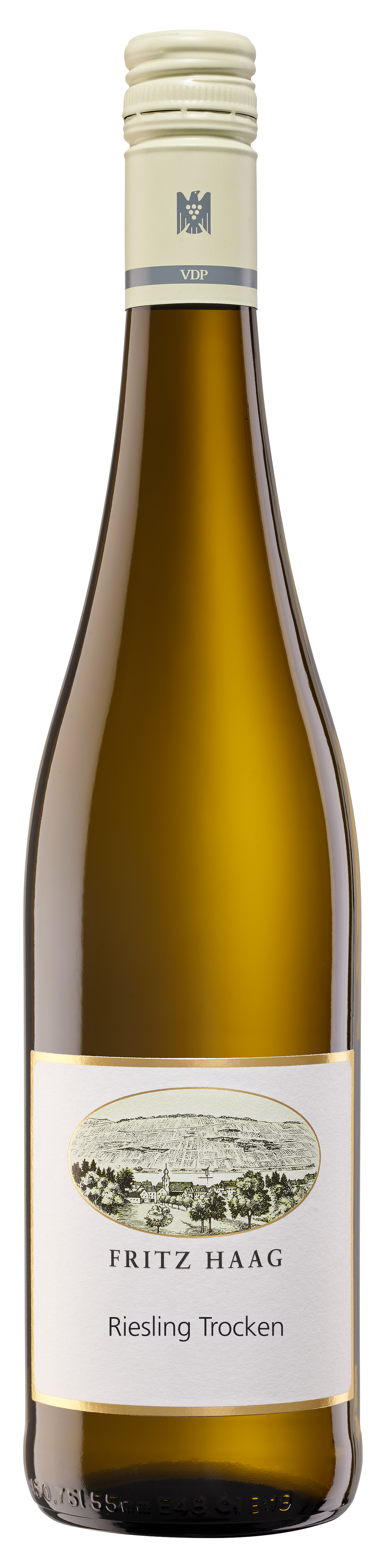 Fritz Haag Mosel Estate Riesling Trocken 2023  Front Bottle Shot