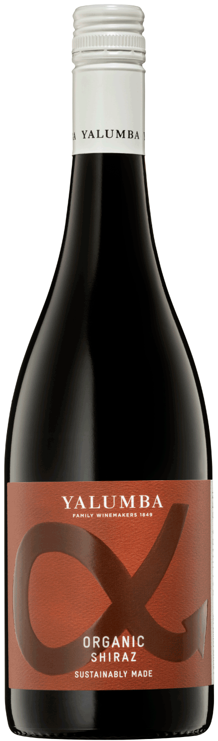 Yalumba GEN Organic Shiraz 2022  Front Bottle Shot