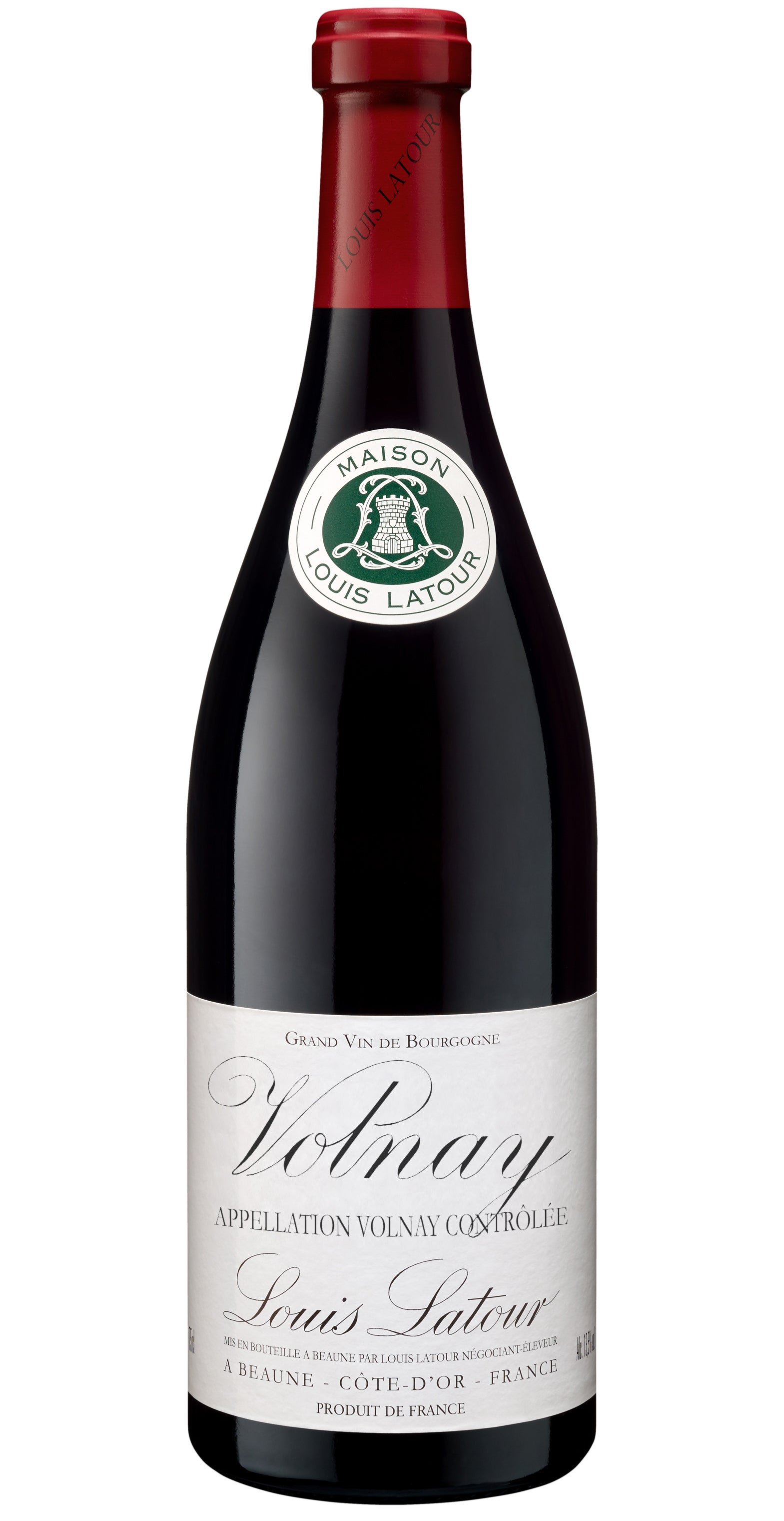 Louis Latour Volnay 2019  Front Bottle Shot