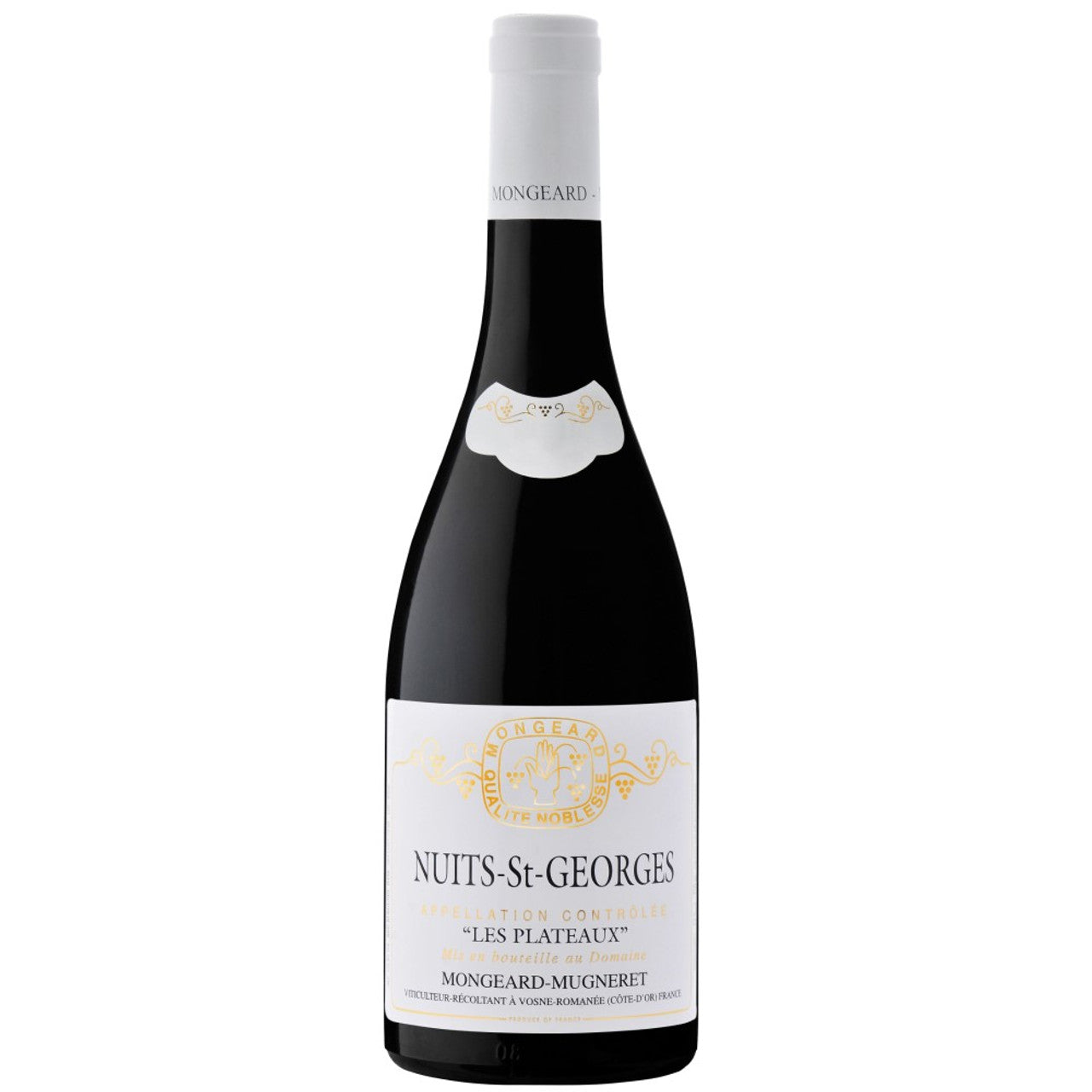 Mongeard-Mugneret Nuits-St-Georges Les Plateaux 2020  Front Bottle Shot
