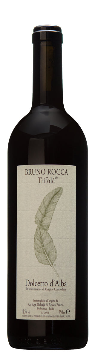 Bruno Rocca Trifole Dolcetto d'Alba 2022  Front Bottle Shot
