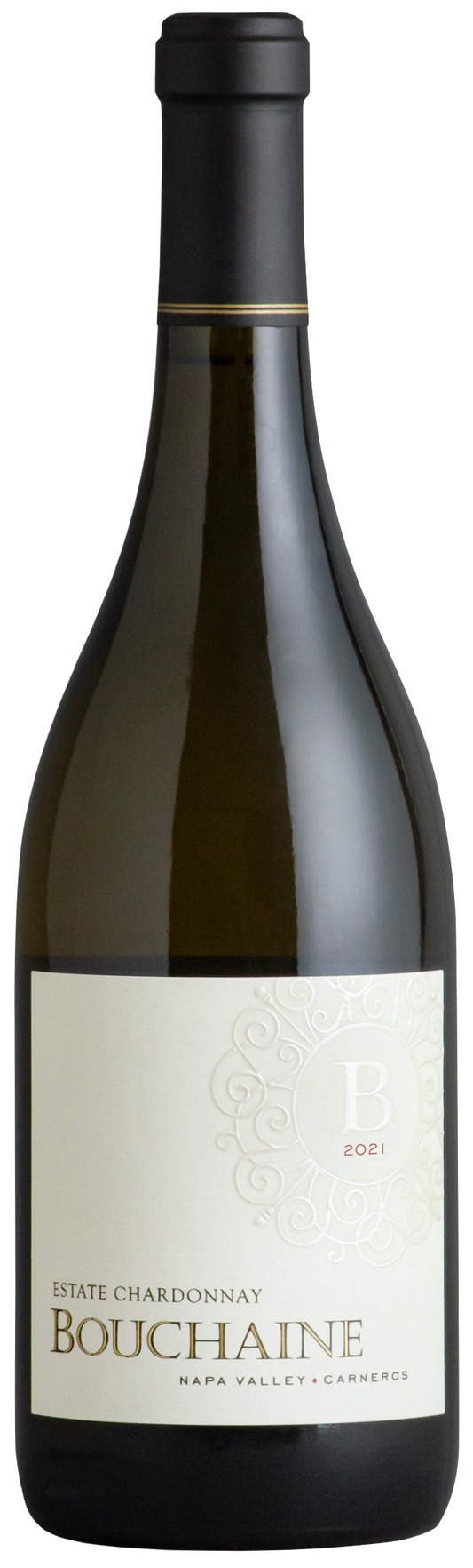 Bouchaine Estate Chardonnay 2021  Front Bottle Shot