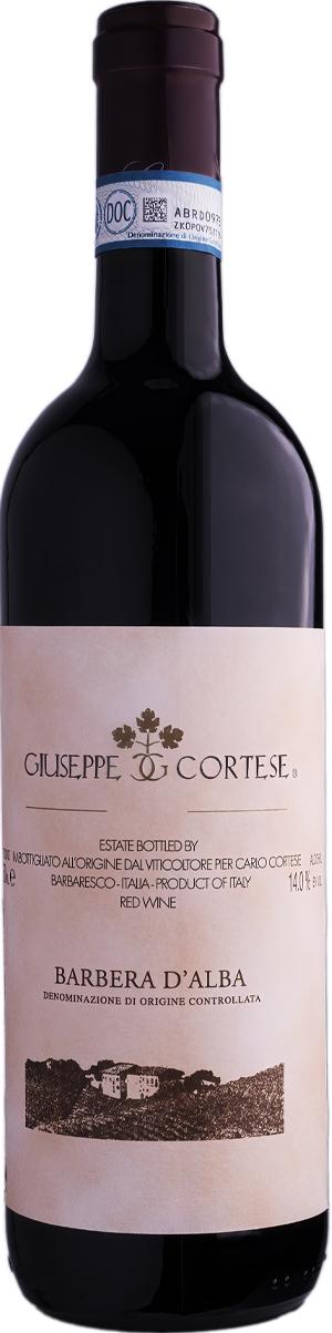 Giuseppe Cortese Barbera d'Alba 2021  Front Bottle Shot
