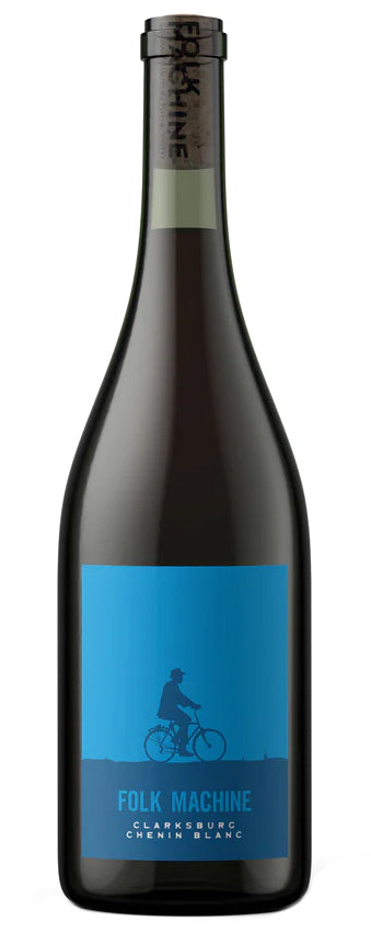 Folk Machine Clarksburg Merritt Island Chenin Blanc 2022  Front Bottle Shot