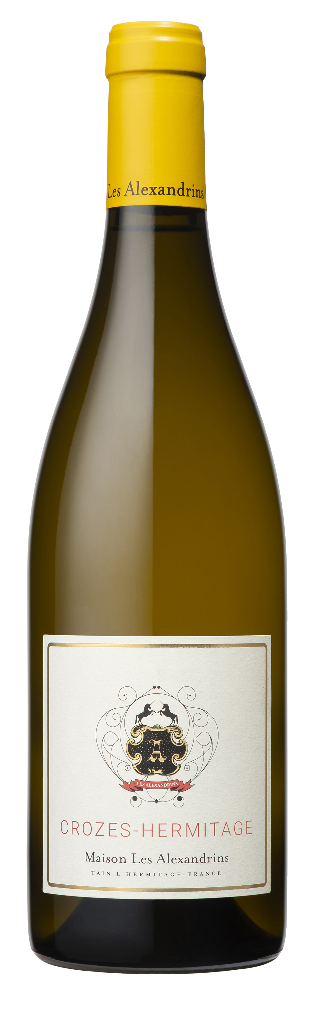 Les Alexandrins Maison Crozes-Hermitage Blanc 2020  Front Bottle Shot