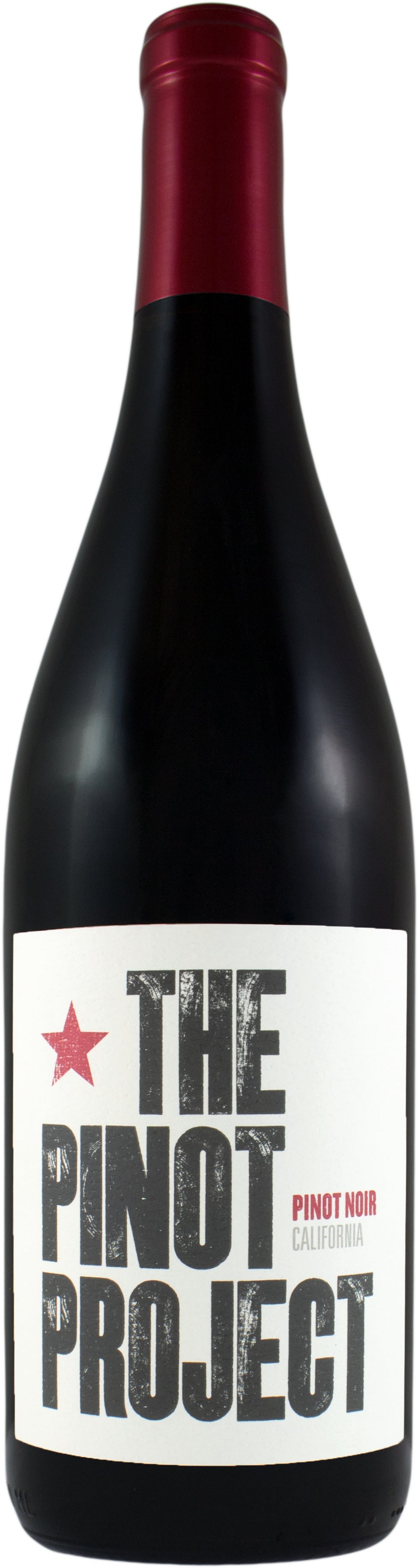 The Pinot Project Pinot Noir 2021  Front Bottle Shot