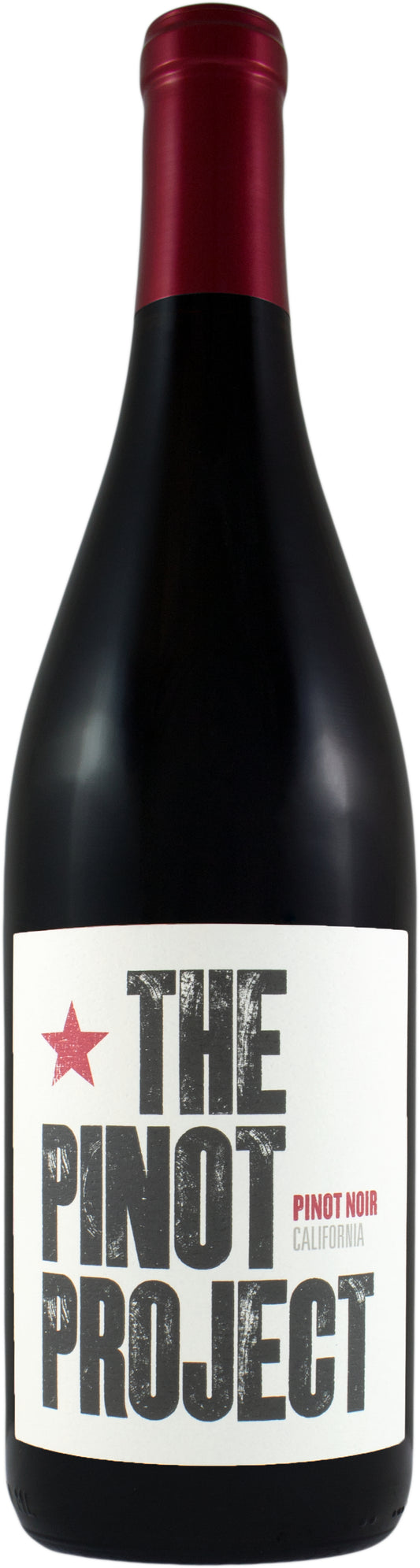 The Pinot Project Pinot Noir 2021  Front Bottle Shot