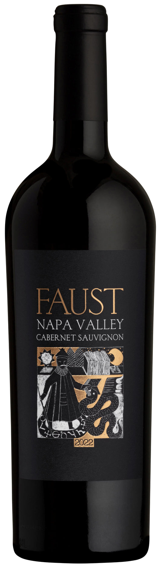 Faust Cabernet Sauvignon 2022  Front Bottle Shot