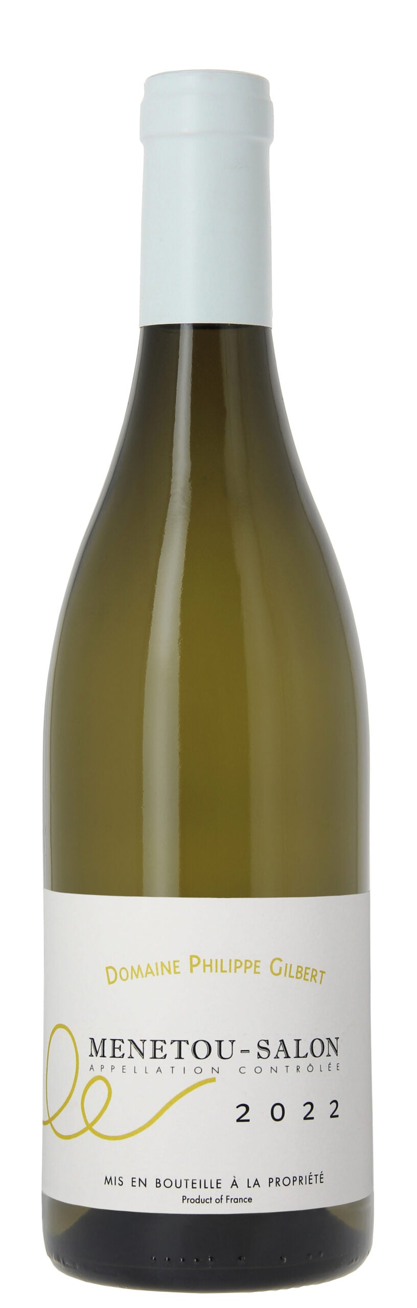 Domaine Philippe Gilbert Menetou-Salon Blanc 2022  Front Bottle Shot