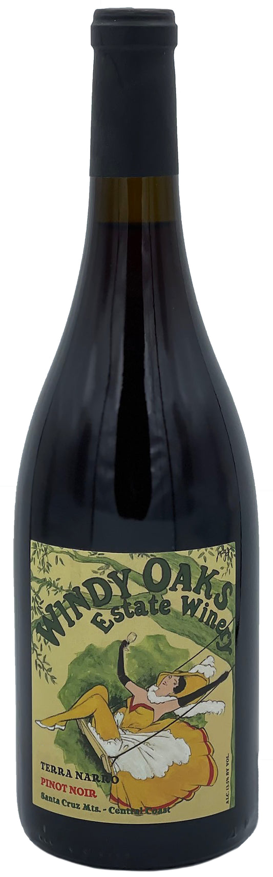 Windy Oaks Terra Narro Estate Pinot Noir 2021  Front Bottle Shot